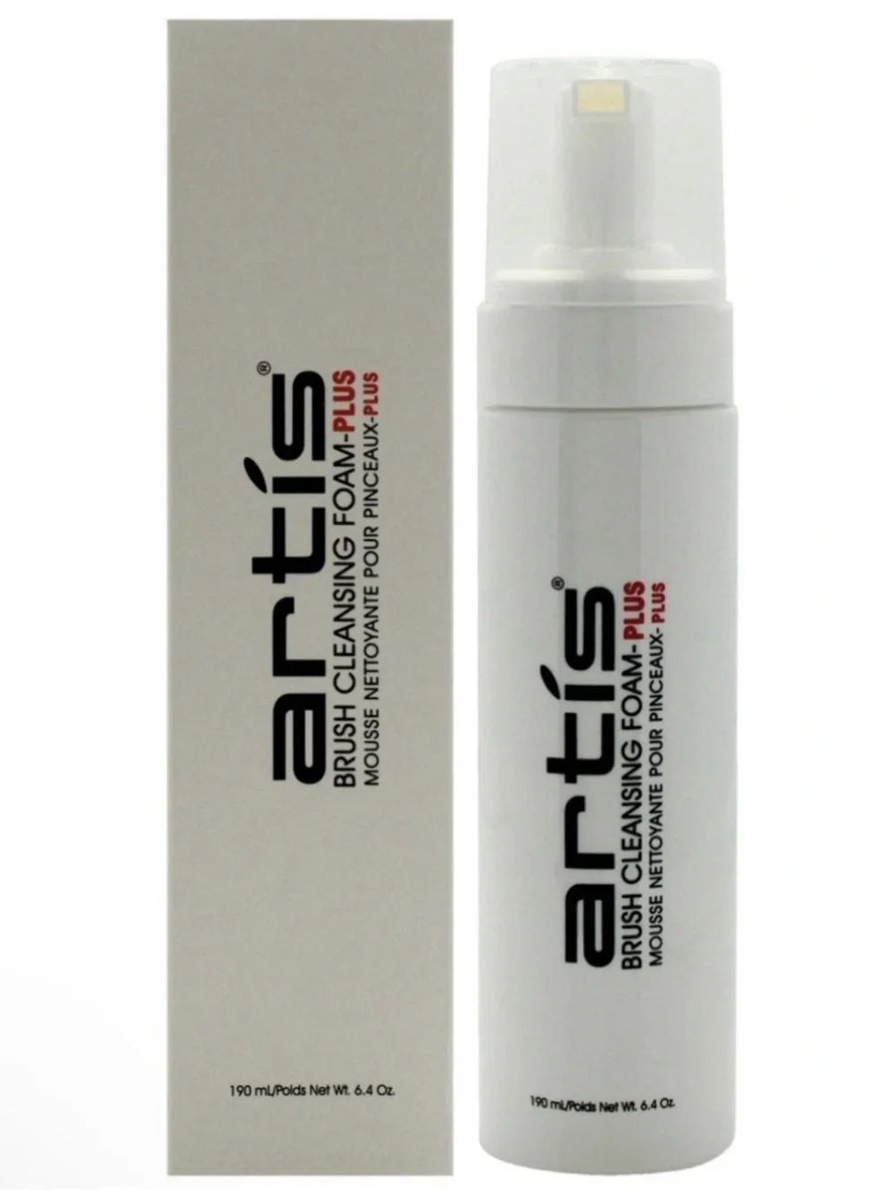 Artis Brush Cleansing Foam-Plus Makeup Brush Cleaner Full Size 6.4 oz/190 mL NIB
